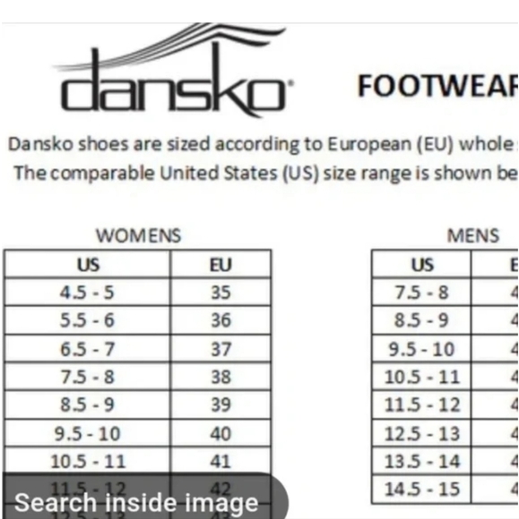 DANSKO Wedge booties Size 6.5/7 - Picture 11 of 12